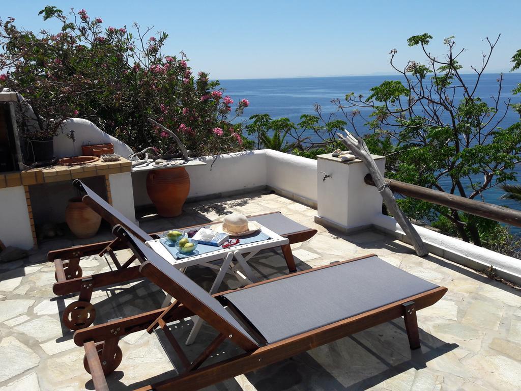 Exclusive Beach House Gavrio Bagian luar foto